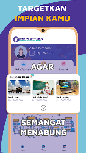 Celengan Target - Virtual Screen 2