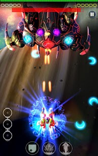 Galaxy Warrior: screenshot dell'attacco alieno