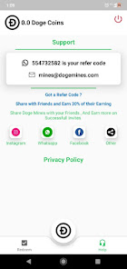 Imágen 2 Doge Mines:Fast Dogecoin Miner android