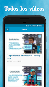 Captura de Pantalla 2 Somos Racing - Noticias de Rac android