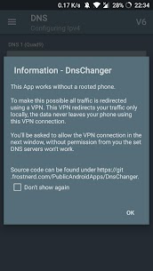 DNSChanger for IPv4/IPv6 4