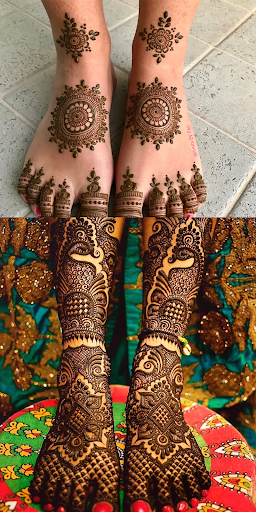 Foot Mehndi Designs Collection Screen 3