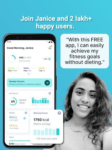 Alpha Coach Evolve: Diet Coach Screen 3