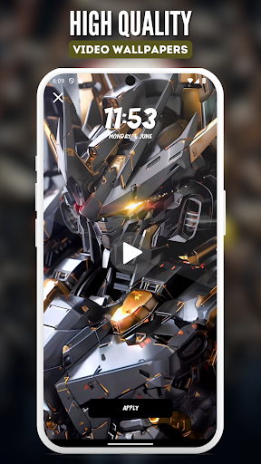 Robot Mecha Live Wallpaper Screenshot 2 - AppWisp.com