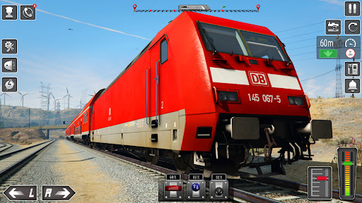 Railway Train Simulator Game Screen 3