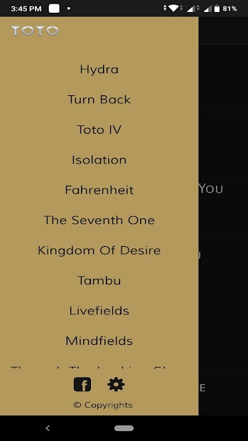 Captura 3 TOTO discography android