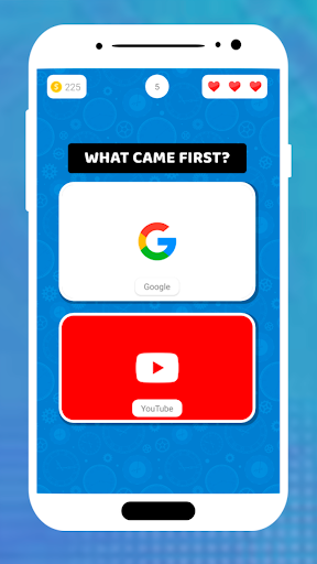 What came initially? Screen 2