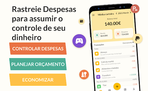 Visualização do aplicativo