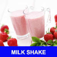 Milk shake avec calories recettes en français.