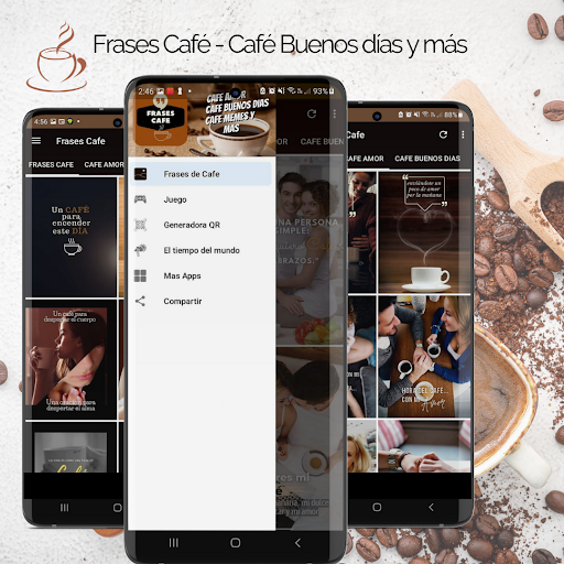 Screenshot of Frases de Cafe