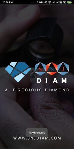 Android application SNJ DIAM - A Precious Diamond screenshort