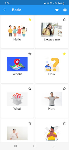 TravelTalk Screen 2