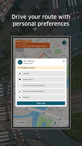 Jewel Route Navigation Screen 2