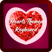 Pretty Hearts Themed Keyboard