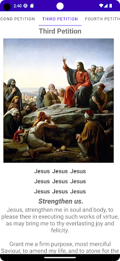The Psalter of Jesus Screen 2