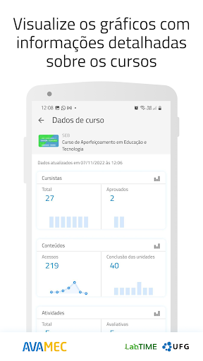 AVAMEC Dados de curso Screen 2