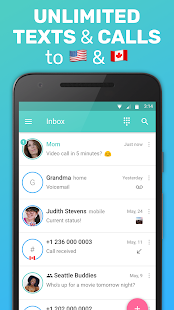 FreeTone Calls & Texting android2mod screenshots 1