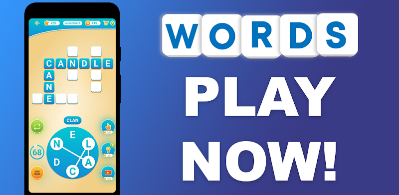 Words from words Crossword to connect Puzzle words