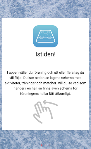 Android application Istiden screenshort