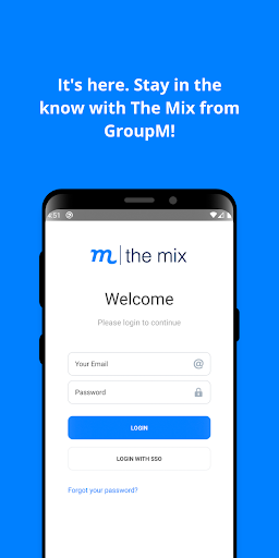 Android application GroupM - The Mix screenshort