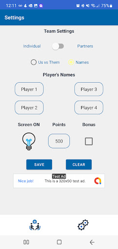 Tranque - Domino Score Tally Screen 3