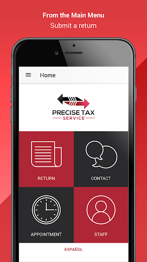 Android application Precise Tax Service screenshort