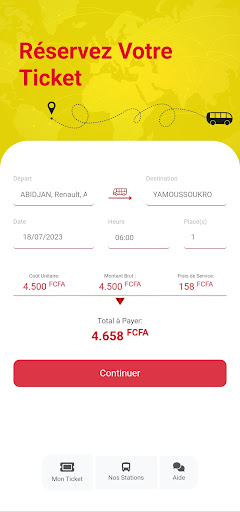 Android application Transports AVS screenshort