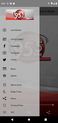 I95.5FM Screen 3