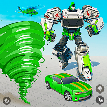 Capture 1 Tornado Héroe Coche Robot Simulador Juegos android