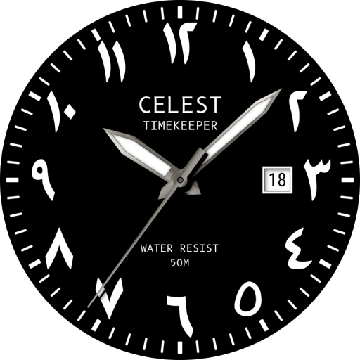 CELEST5458 Analog Watch logo