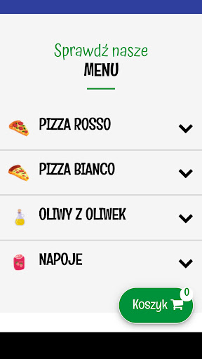 Android application Uno Pizza screenshort