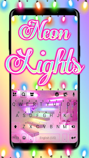 Android application Party Lights Keyboard Theme screenshort