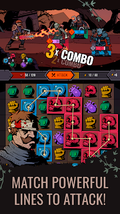 Path of Puzzles: Match-3 RPG - Screenshot 1