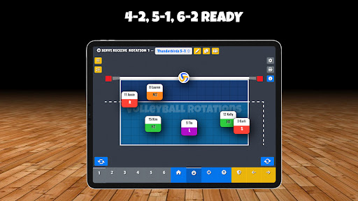 Volleyball Rotations screenshot 8