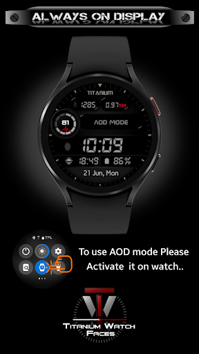 TWF2 - Digital Watch Face Screenshot
