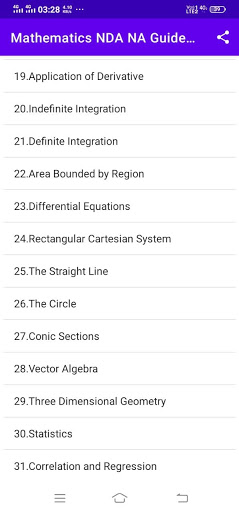 nda math book & Previous Paper Screen 3