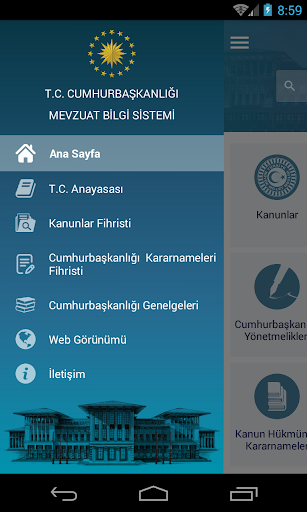 T.C. Mevzuat Bilgi Sistemi Screen 2