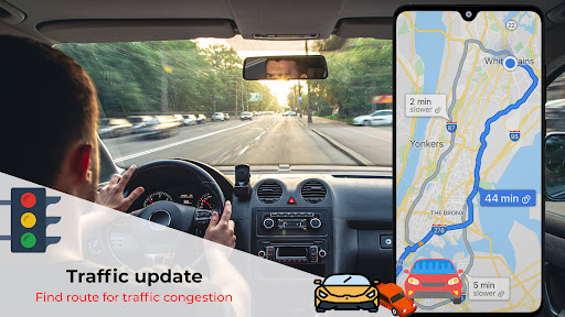 GPS Navigation: Live Earth Map Screen 3