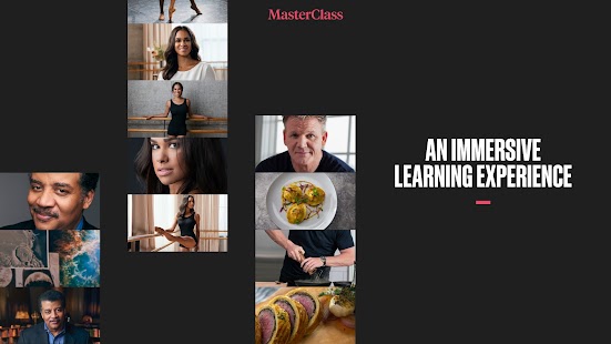 MasterClass: Learn from the best Screenshot
