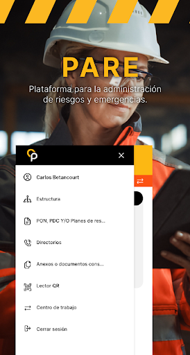 Android application PARE screenshort