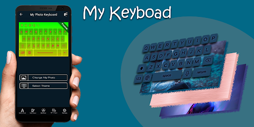 My Photo Keyboard Theme  Emojis - Fonts