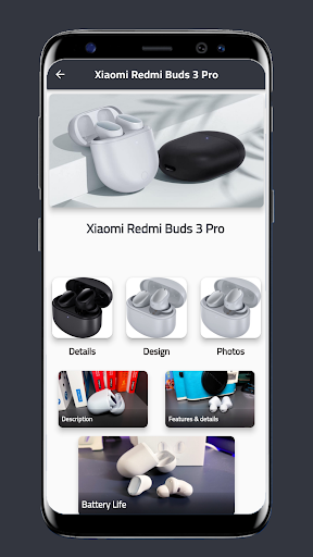 Xiaomi Redmi Buds 3 PRO Glacier Gray-True Wireless Earphones, Lightweight  Classy