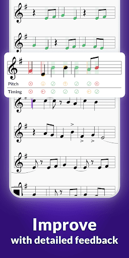 Screenshot of Saxophone Lessons - tonestro