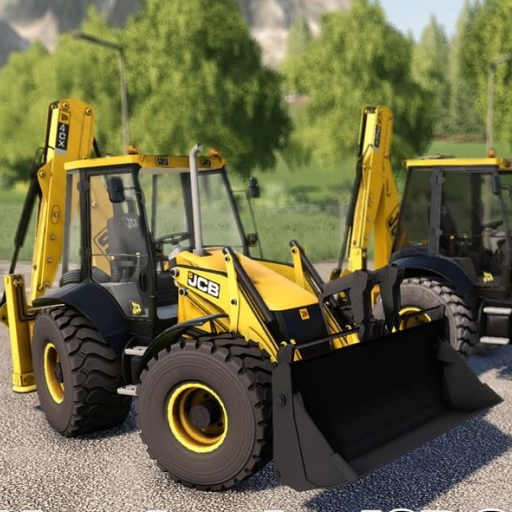 Excavator & Dozer Simulator 3D logo