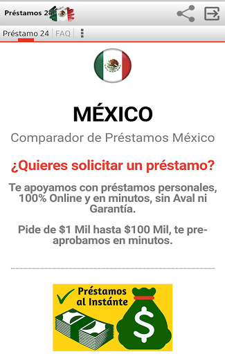 Préstamos México Screen 2