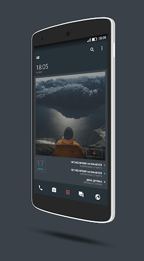MaterialDark Theme for KLWP
