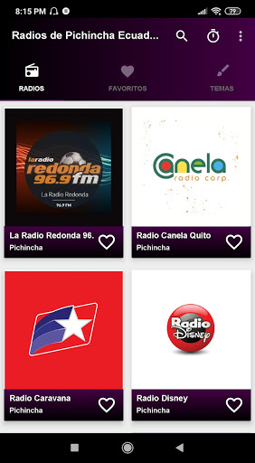 Radios de Pichincha Ecuador