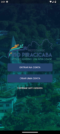 Android application Rio Piracicaba Digital screenshort