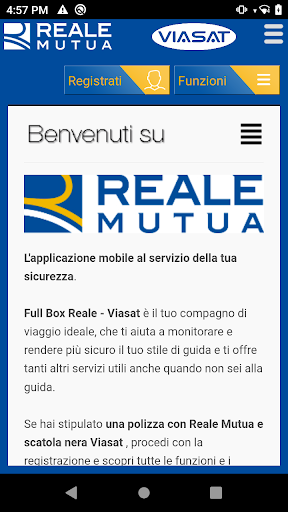 Android application Full Box Viasat Reale Mutua screenshort