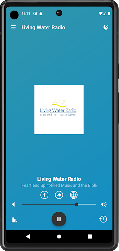 Living Water Radio Screen 2